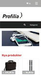 Mobile Screenshot of profilia.se