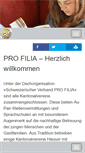 Mobile Screenshot of profilia.ch